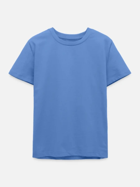 T-shirt ado bio Stanley/Stella - bleu - Devant
