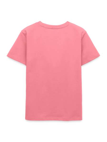 T-shirt ado bio Stanley/Stella - rose  - Dos