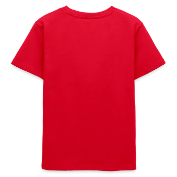 Stanley/Stella junior t-shirt økologisk - rød - Bagpå