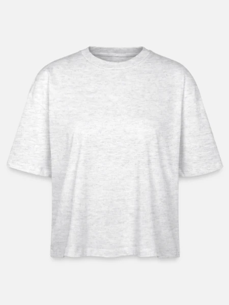 T-shirt bio NOVA Stanley/Stella Femme - blanc chiné - Devant