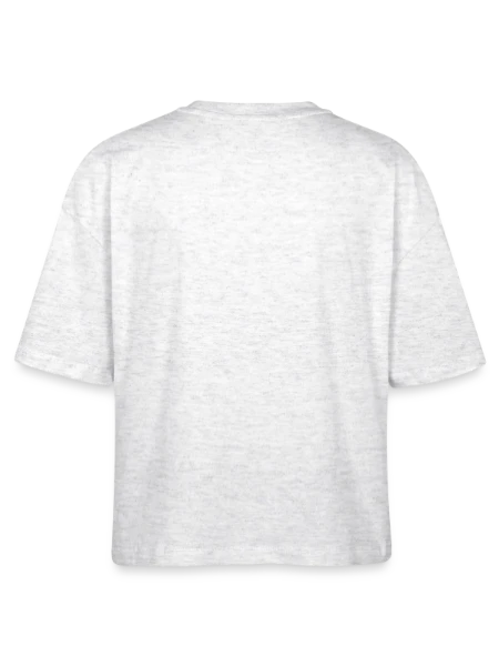 Stanley/Stella Nova Women’s Boxy Organic T-Shirt - heather white - Back