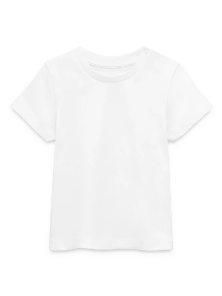 Baby Organic T-Shirt Baby Creator von Stanley/Stella - Weiß - Vorne