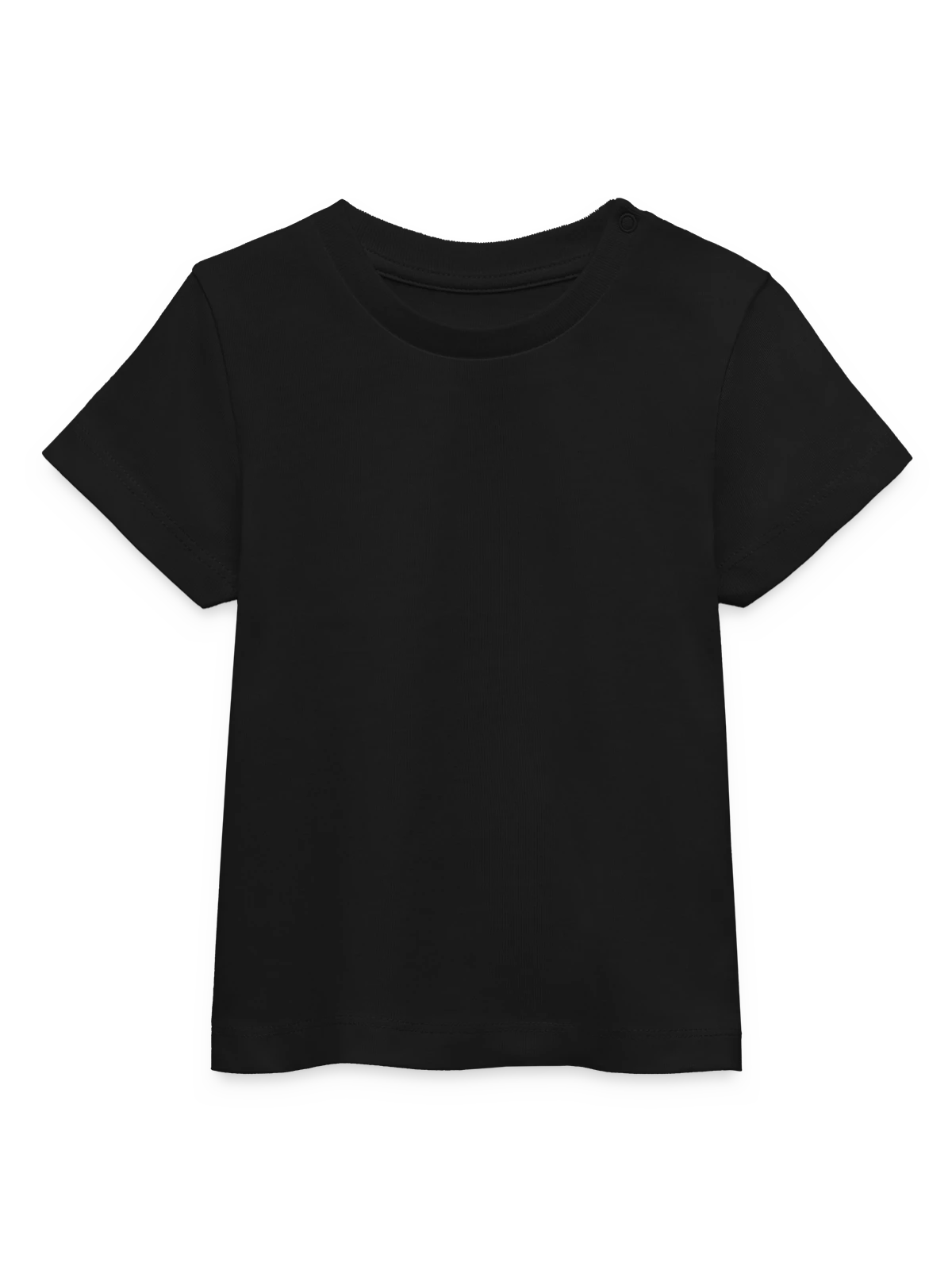 T-shirt bébé bio Stanley/Stella - noir - Devant