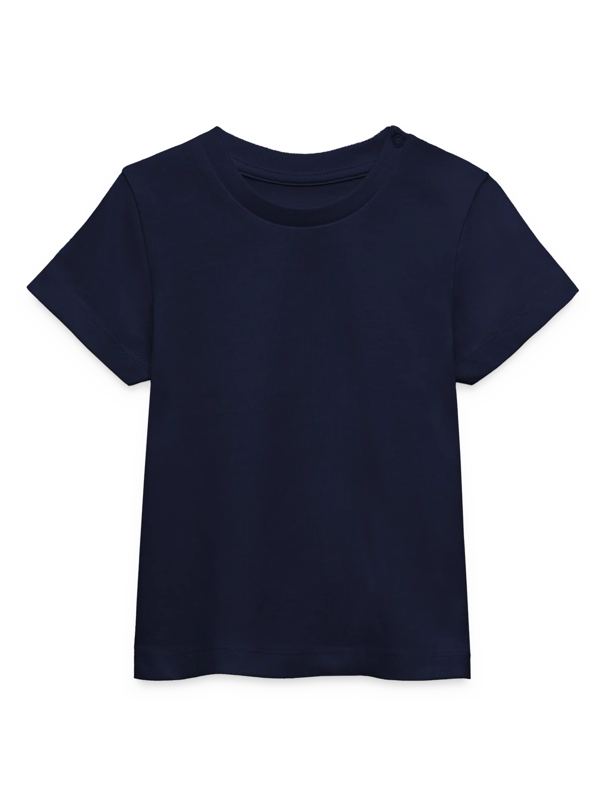 T-shirt bébé bio Stanley/Stella - marine - Devant