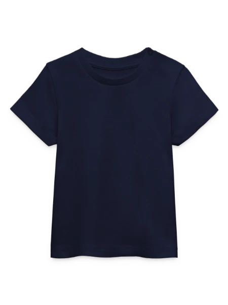 Baby Organic T-shirt by Stanley/Stella - navy - Front