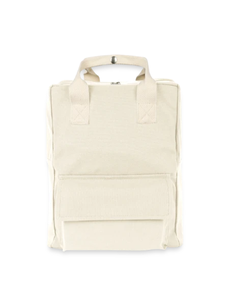 Retro Rucksack - Naturweiß - Vorne