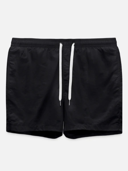 Short de bain - noir - Devant