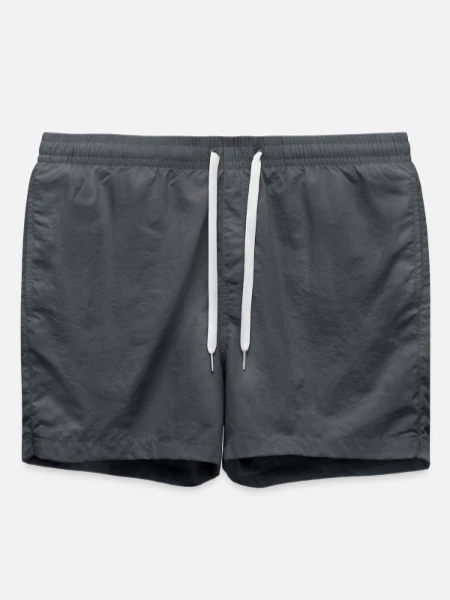 Short de bain - charbon - Devant