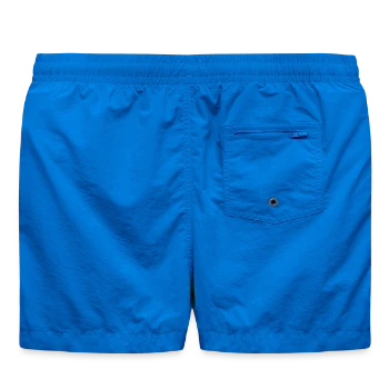 Short de bain - cobalt blue - Dos - AI Model Female 180 dark (180cm)