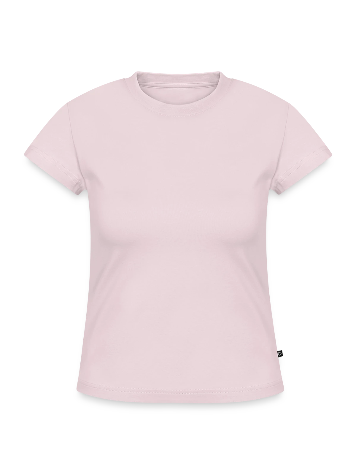 SLIM FIT Women's Organic T-Shirt - powder pink - Front