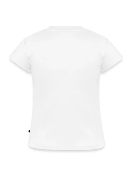 SLIM FIT Women's Organic T-Shirt - white - Back
