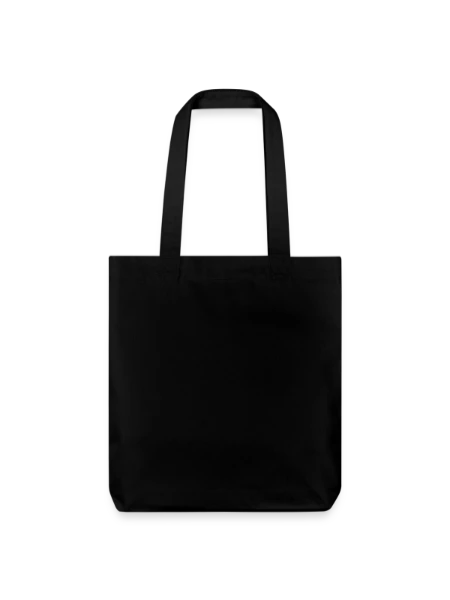 Tote bag épais recyclé Stanley/Stella - noir - Devant