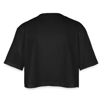 Maglietta corta dal taglio oversize per donna