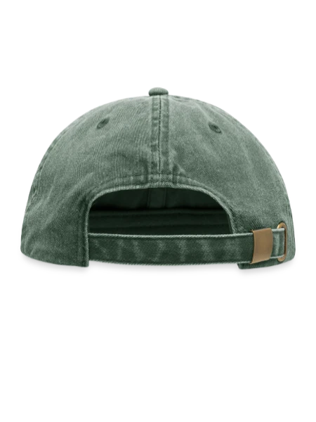 Relaxed Vintage Cap - Vintage Flaschengrün  - Hinten