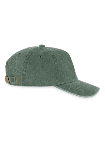 Relaxed Vintage Cap - Vintage Flaschengrün  - Rechts