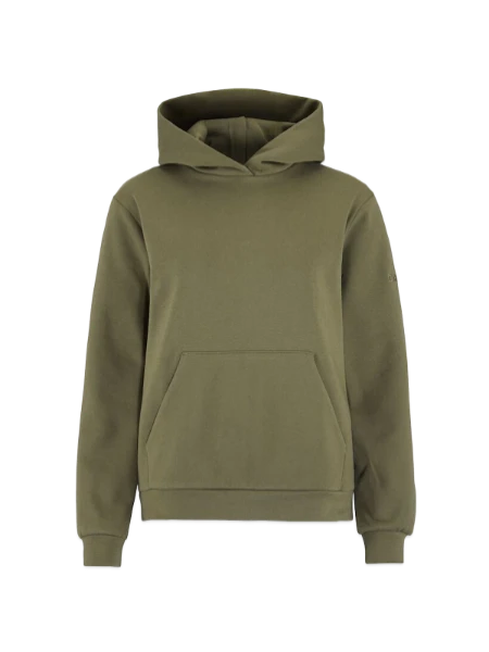 CRAFT Community 2.0 Frauen Hoodie  - Moosgrün - Vorne