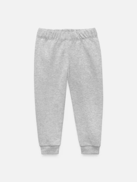 Baby Organic Sweatpants by Stanley/Stella - heather grey - Front