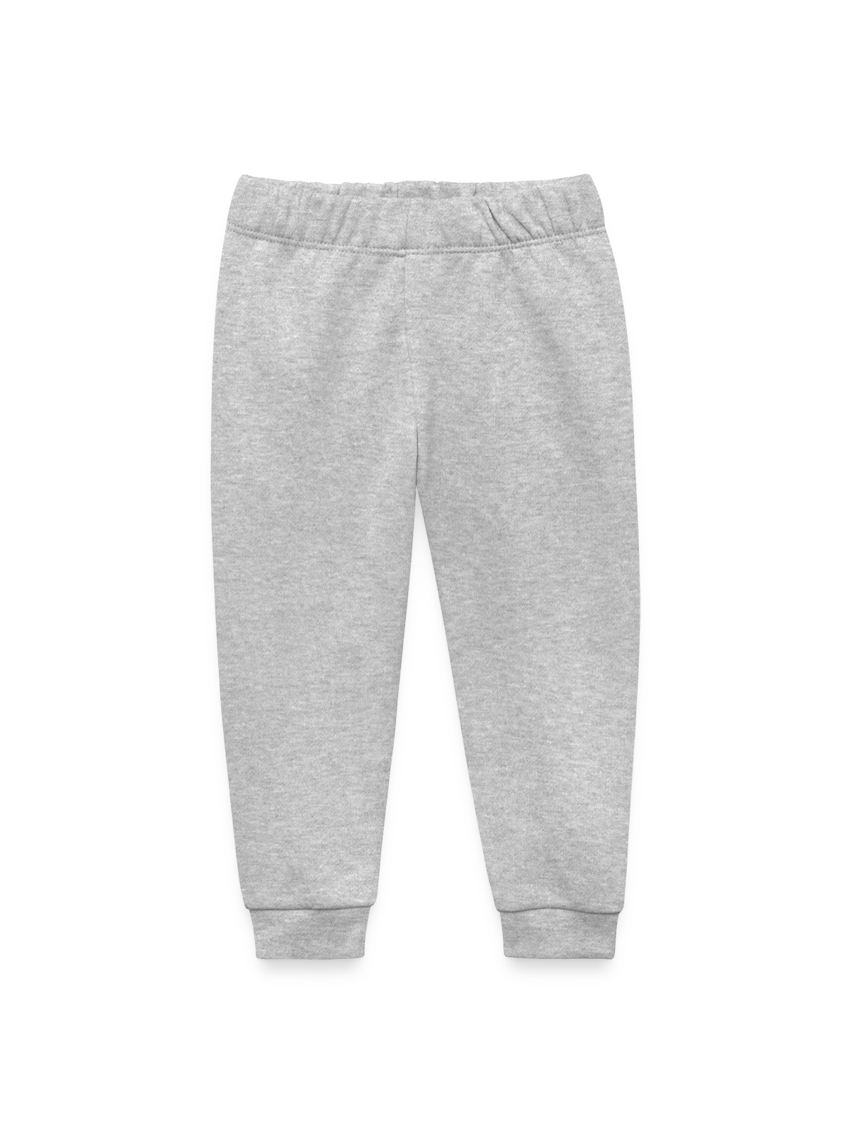 Baby Organic Sweatpants by Stanley/Stella - heather grey - Front