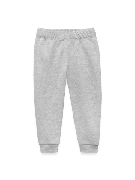 Baby Organic Sweatpants by Stanley/Stella - heather grey - Front