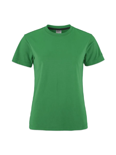 CRAFT Community 2.0 Frauen T-Shirt - Smaragdgrün - Vorne