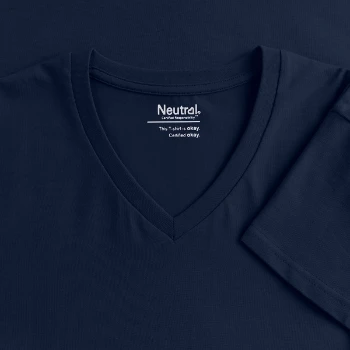 Økologisk T-shirt med V-hals til damer