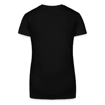 Organic Women's V-Neck T-Shirt - black - Back