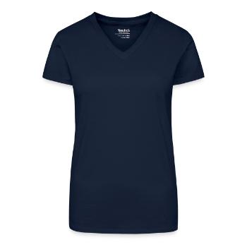 Økologisk T-shirt med V-hals til damer