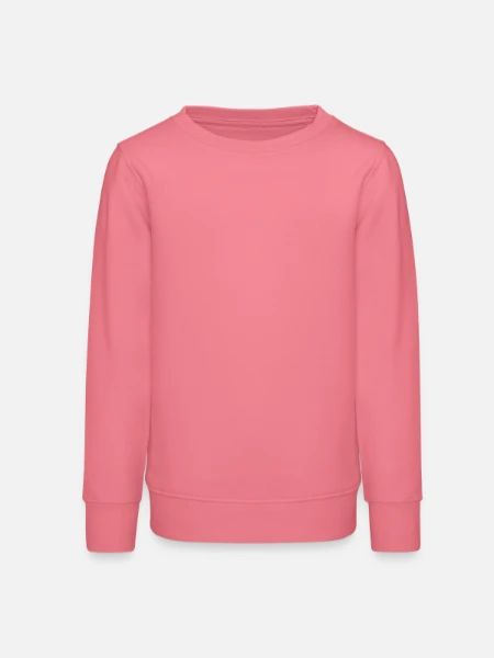 Sweat ado bio Stanley/Stella - rose  - Devant