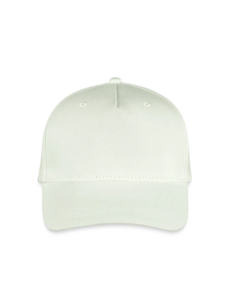 Casquette de baseball bio Enfant - vert menthe clair - Devant