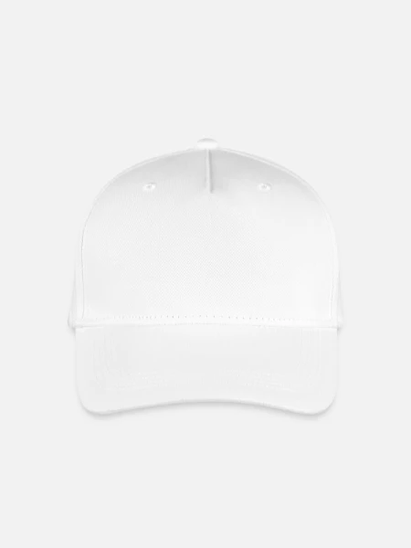 Casquette de baseball bio Enfant - blanc - Devant
