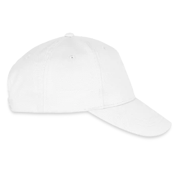 Casquette de baseball bio Enfant - blanc - Droite