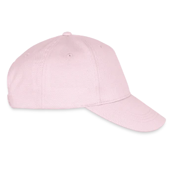 Organic Kids’ Baseball Cap - light pink - Right