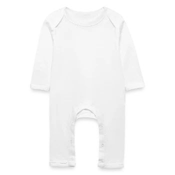 Grenouillère bio Bébé - blanc
