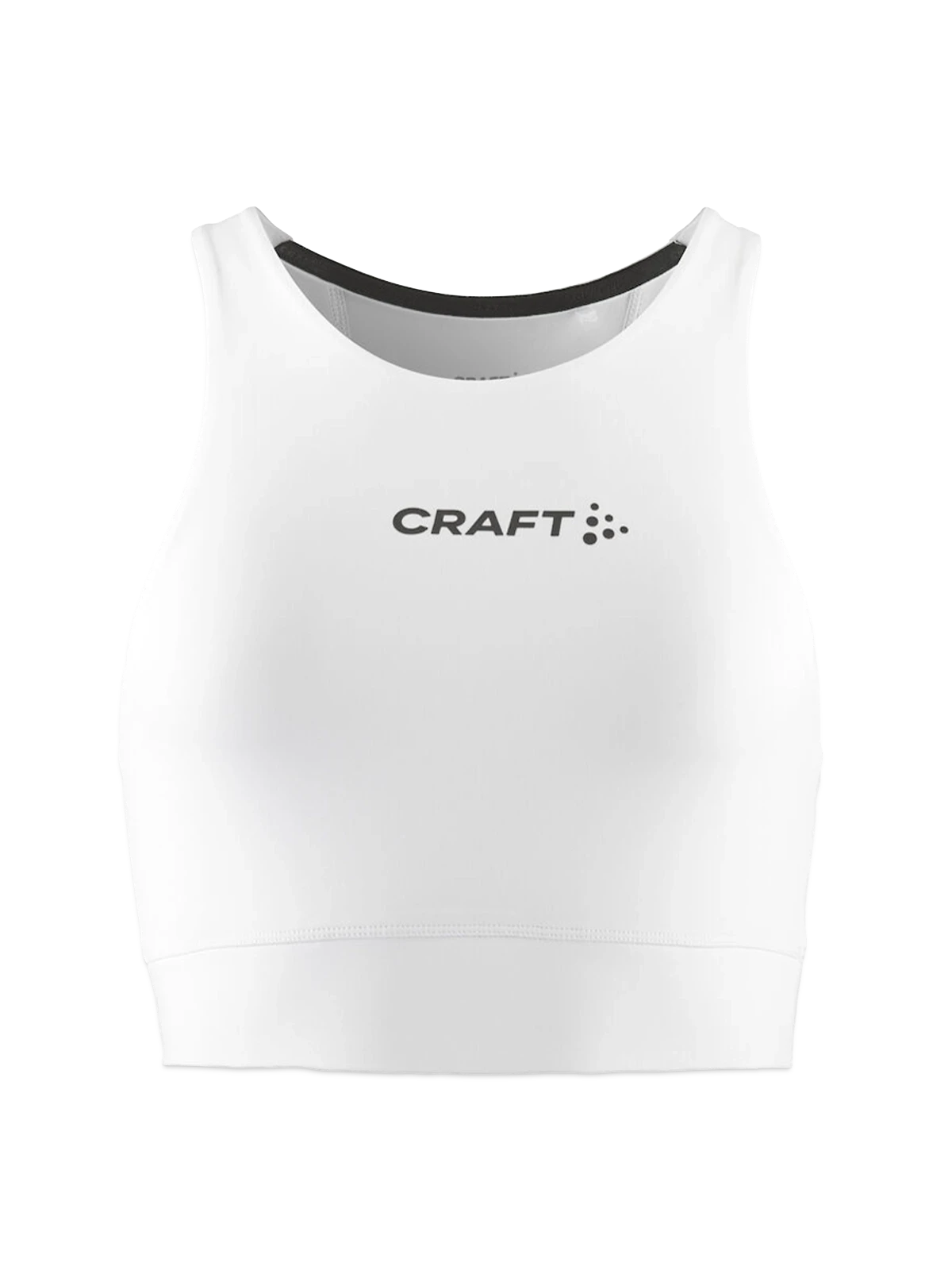 CRAFT Rush 2.0 Women's Crop Top - white - Front