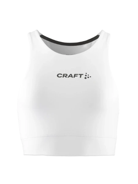 CRAFT Rush 2.0 Frauen Crop Top - Weiß - Vorne