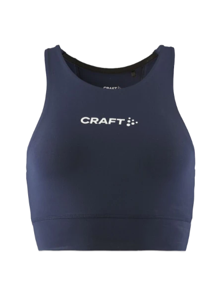CRAFT Rush 2.0 Frauen Crop Top - Dunkelnavy - Vorne