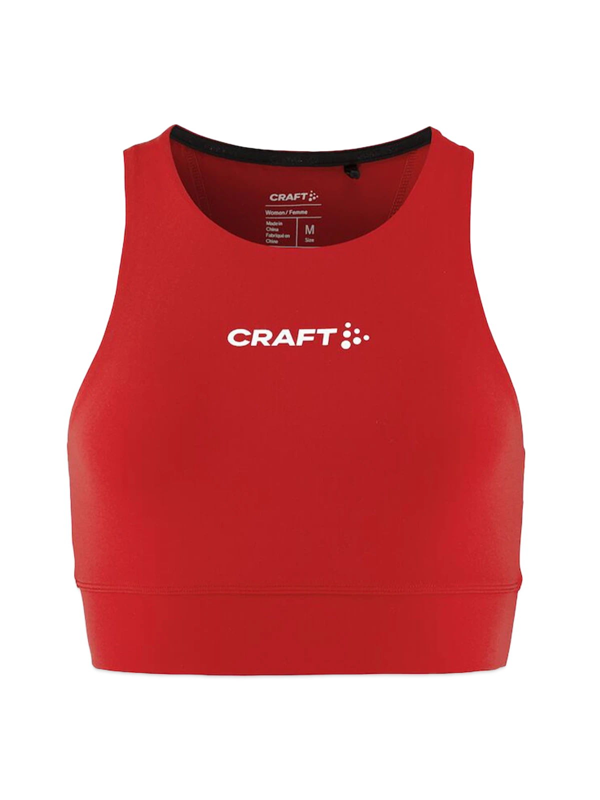 CRAFT Rush 2.0 Women's Crop Top - red - Front