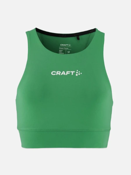 CRAFT Rush 2.0 Women's Crop Top - emerald - Front