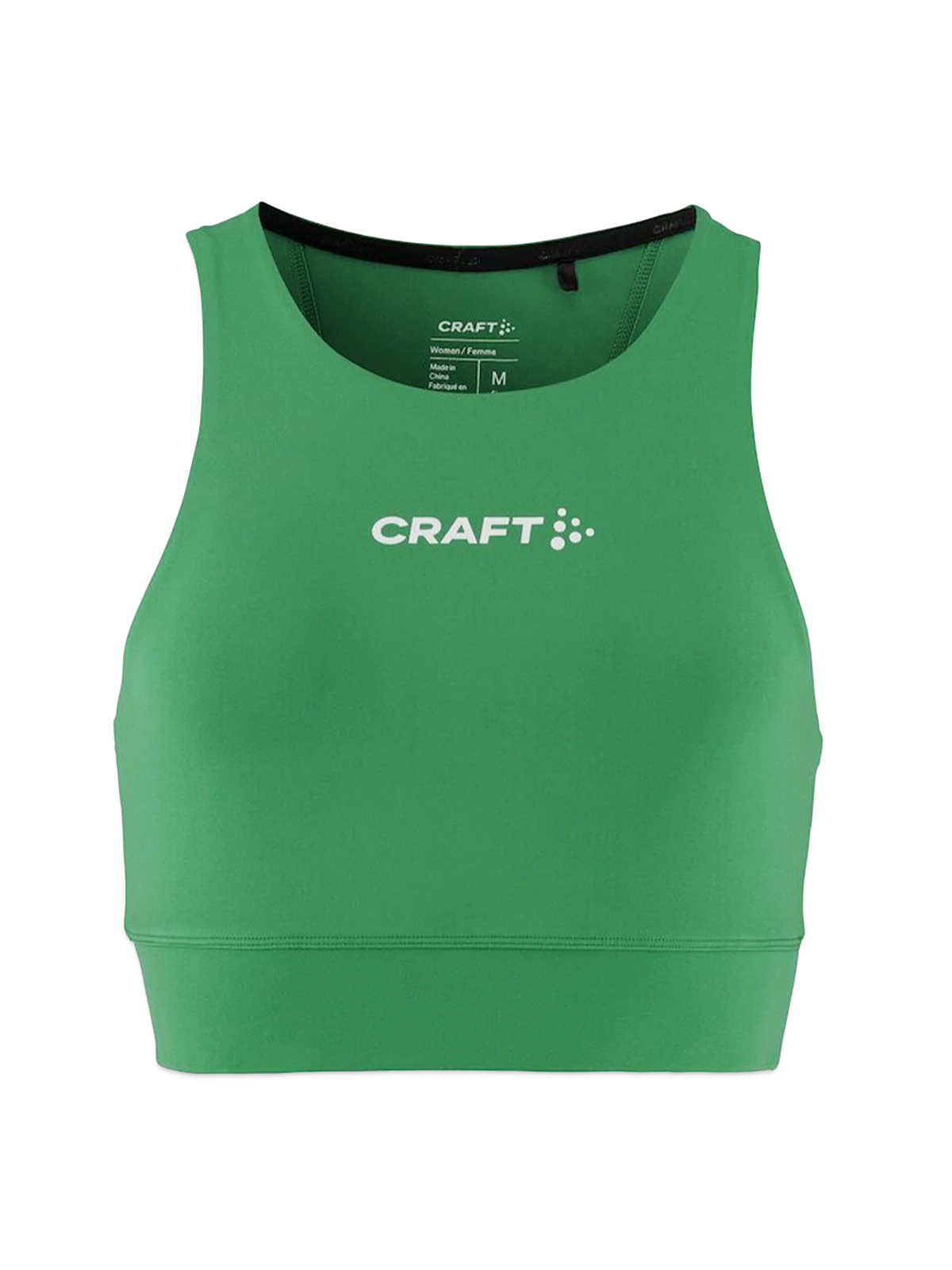 CRAFT Rush 2.0 Women's Crop Top - emerald - Front