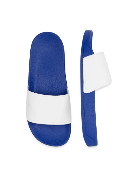 Men’s Pool Sliders - royal blue - Front
