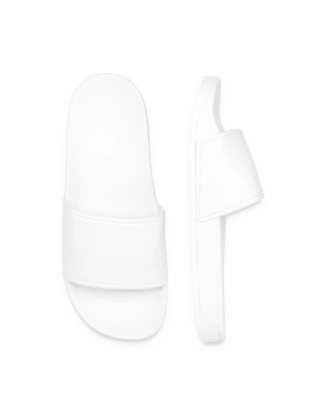 Men’s Pool Sliders - white - Front