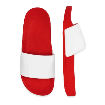 Men’s Pool Sliders - red - Front