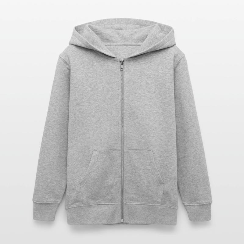 Teens Organic Zip-up Hoodie by Stanley/Stella