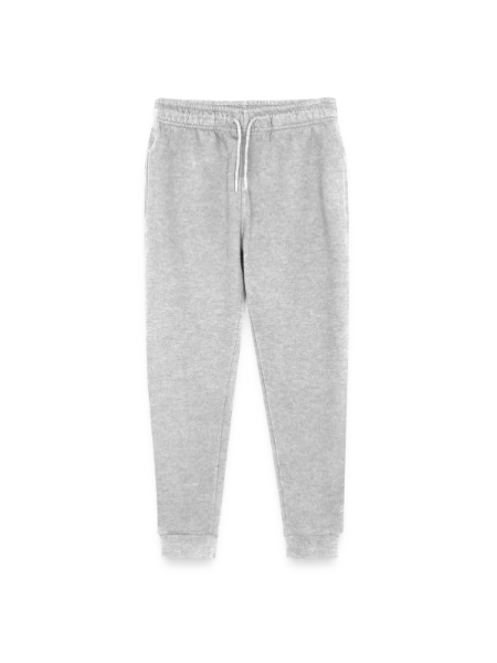 Stanley/Stella Mini Mover Teen Organic Jogging Trousers  - heather grey - Front