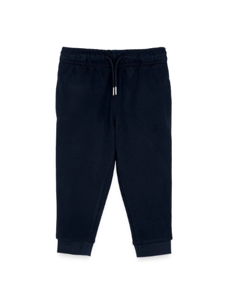 Kids Organic Sweatpants by Stanley/Stella - navy - Front