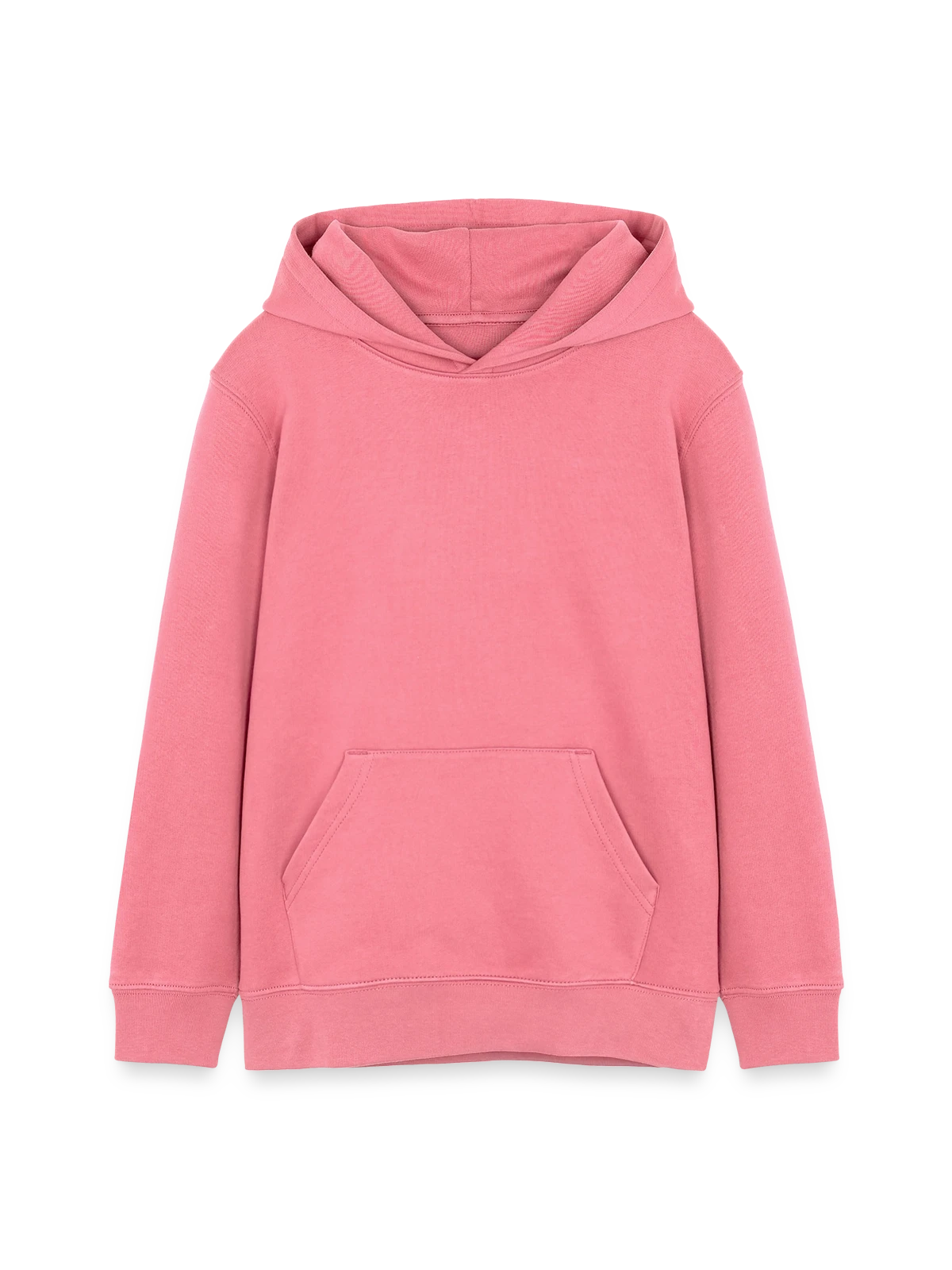 Sweat à capuche ado bio Stanley/Stella - rose  - Devant