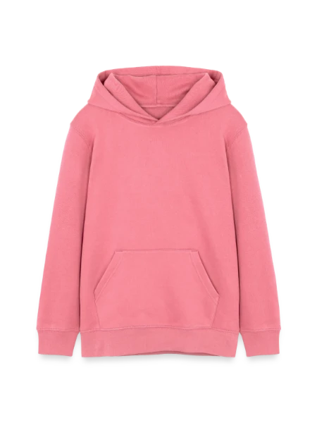 Teens Organic Hoodie by Stanley/Stella - pink joy  - Front