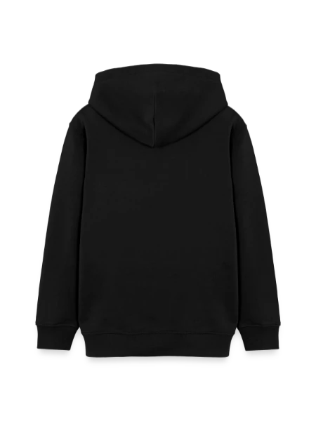 Sweat à capuche ado bio Stanley/Stella - noir - Dos