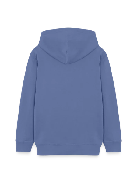 Teens Organic Hoodie by Stanley/Stella - bright blue - Back
