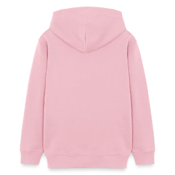 Sweat à capuche ado bio Stanley/Stella - rose pâle - Dos - AI Model Teenager Female dark (150cm)
